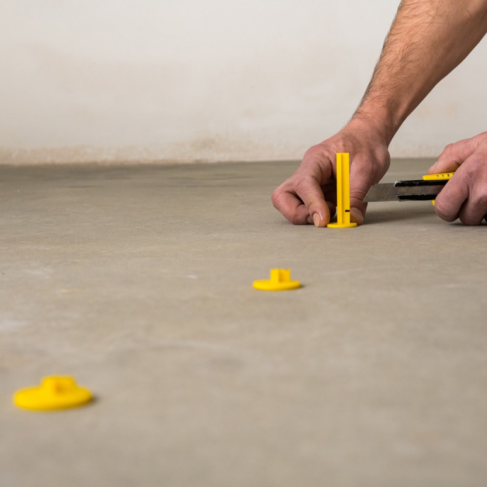 Plaster markers for self-leveling floor 70 mm 3D KRESTIKI