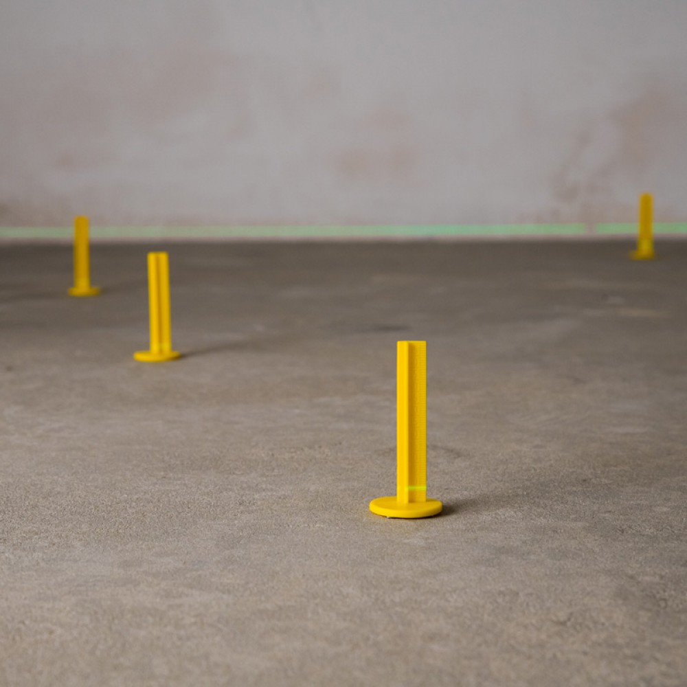 Plaster markers for self-leveling floor 70 mm 3D KRESTIKI