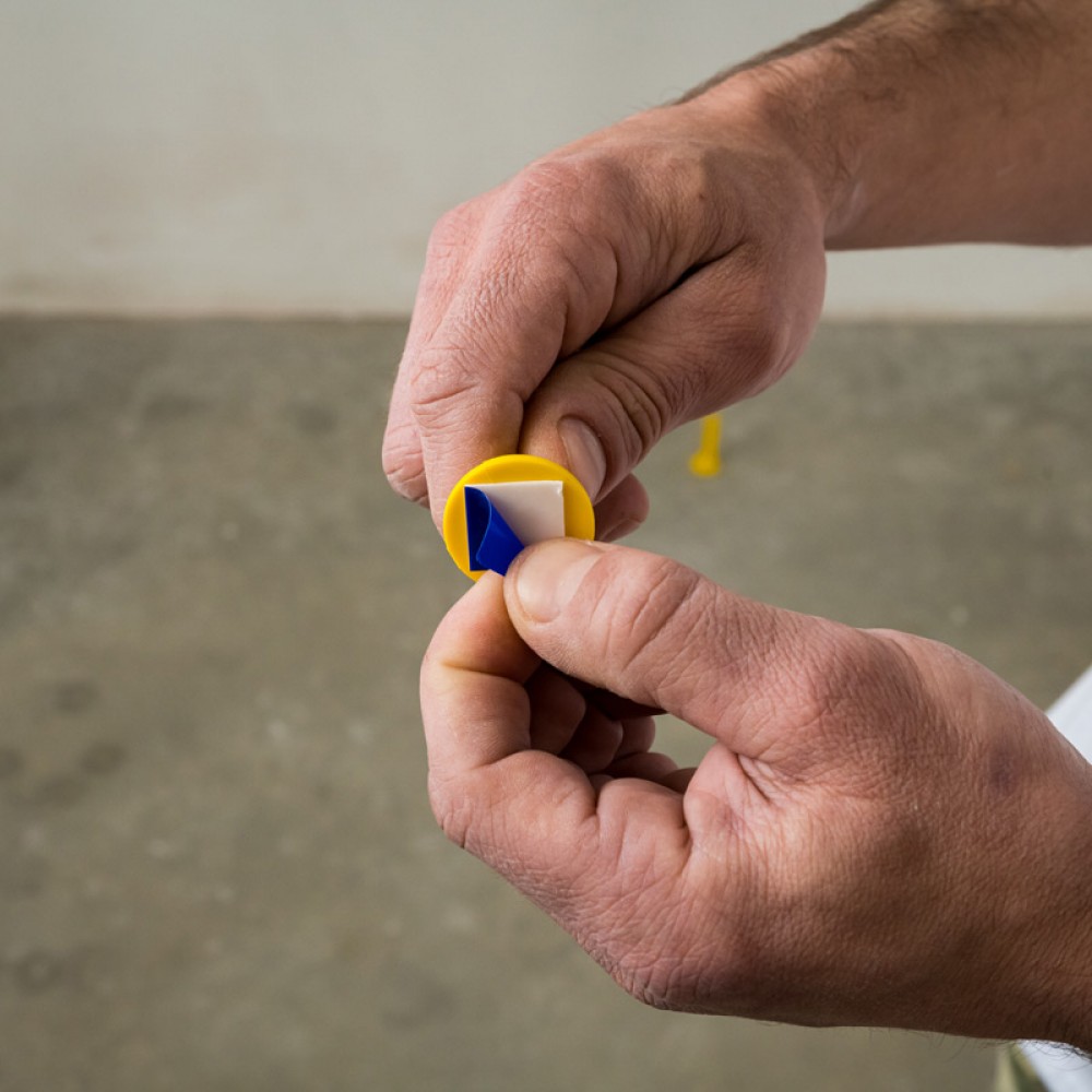 Plaster markers for self-leveling floor 70 mm 3D KRESTIKI